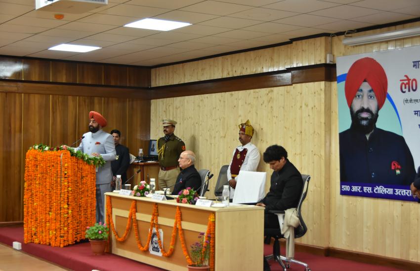 Academy visit of Hon'ble Governor Uttarakhand